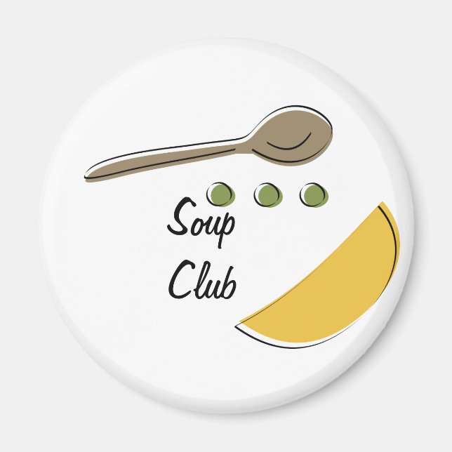Soup Club Magnet (Vorne)