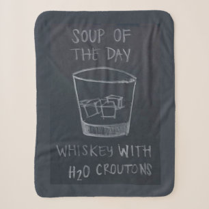 SOUP of the DAY, WHISKY mit H20 CROUTONS Sherpadecke
