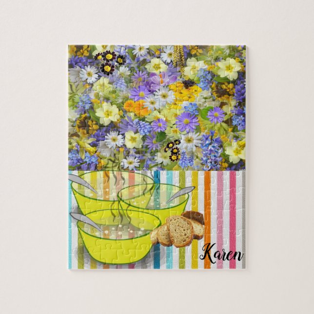 Soupe florale Jigsaw Puzzle Daisy (Vertical)