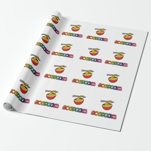 Souprem Wrapping Paper Geschenkpapier (Ungerollt)