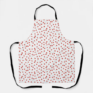 Sour cherry apron schürze
