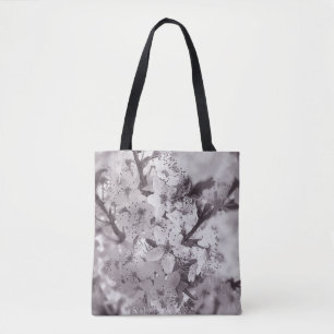 Sour Cherry Tree Schwarz-Weiß Tasche