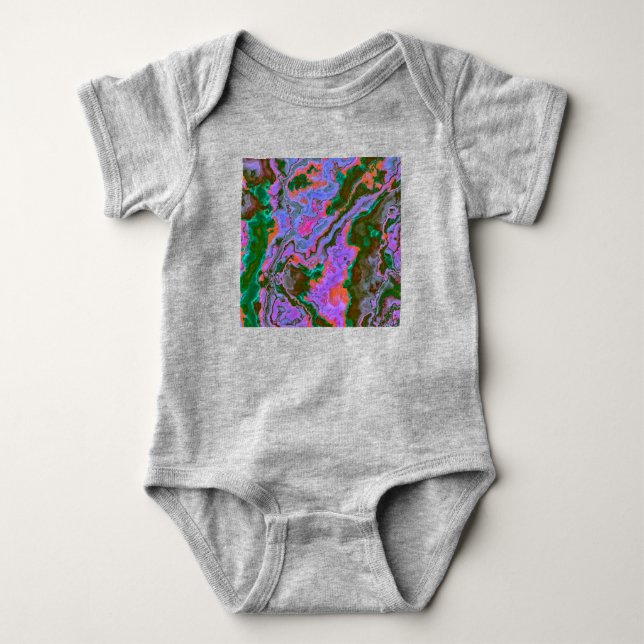 Sour Marble Baby Bodysuit Strampler (Vorderseite)