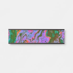 Sour Marble Door Sign Türschild