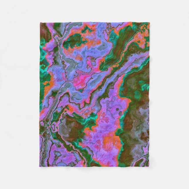 Sour Marble Fleece Blanket (Vorderseite)