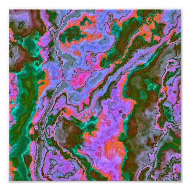 Sour Marble Foto Print (Vorne)