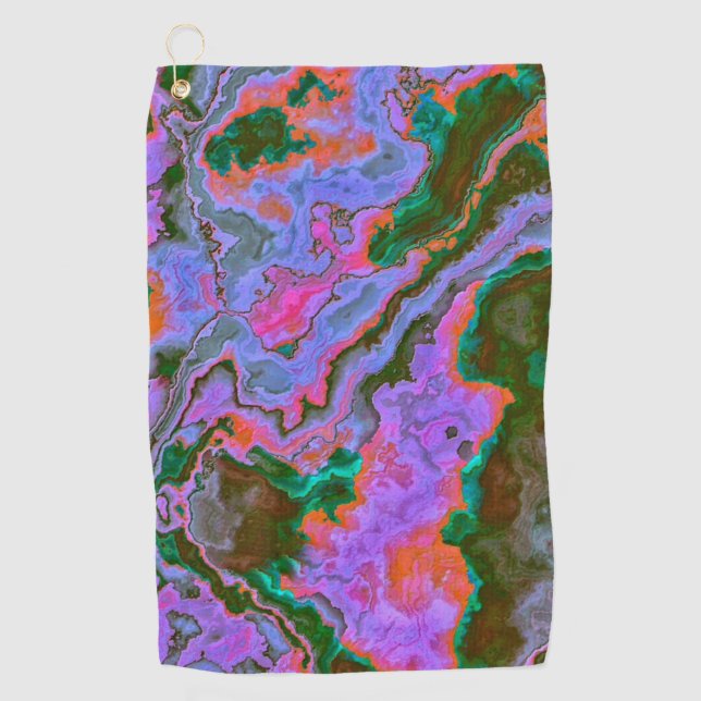 Sour Marble Golfhandtuch (Vorderseite)