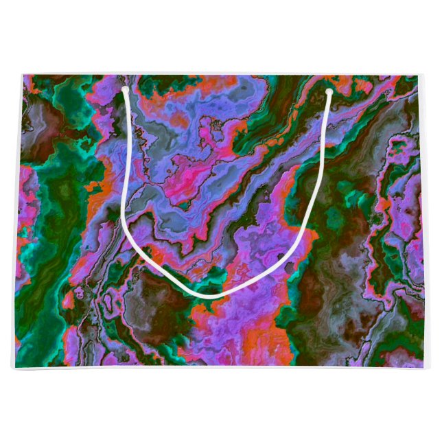 Sour Marble Große Geschenktüte (Vorderseite)
