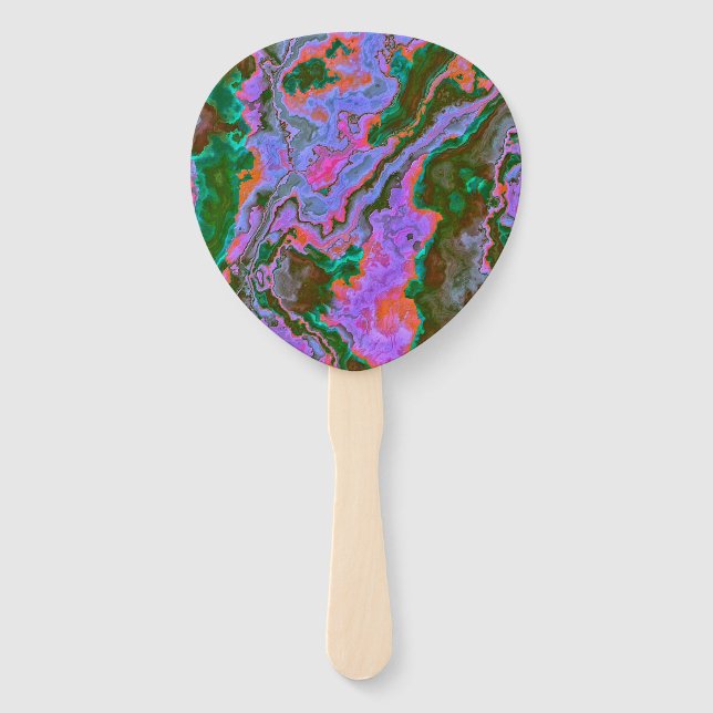 Sour Marble Hand Fan Fächer (Vorderseite)
