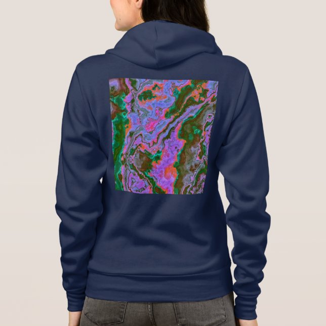 Sour Marble Hoodie (Rückseite)
