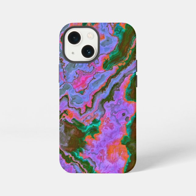 Sour Marble iPhone 13 Mini Hülle (Rückseite)