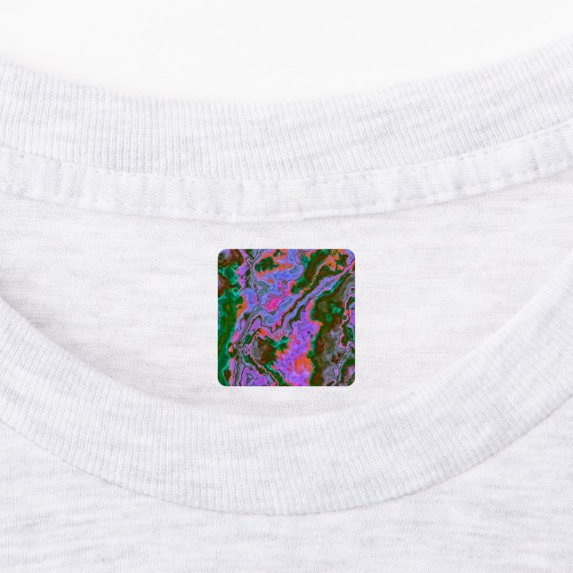 Sour Marble Labels Etiketten (Befestigt)