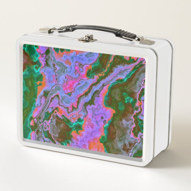Sour Marble Metal Lunch Box (Vorderseite)