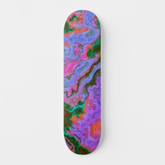 Sour Marble Skateboard (Vorderseite)