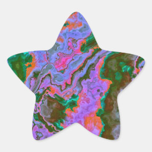 Sour Marble Stern-Aufkleber