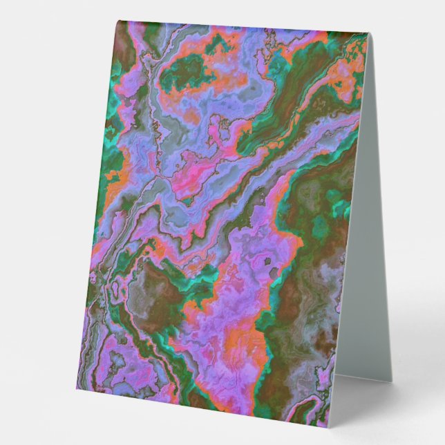 Sour Marble Tischaufsteller (Vorderseite)