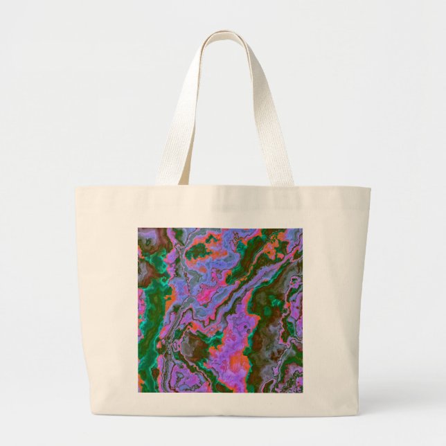 Sour Marble Tote Bag Jumbo Stoffbeutel (Vorne)