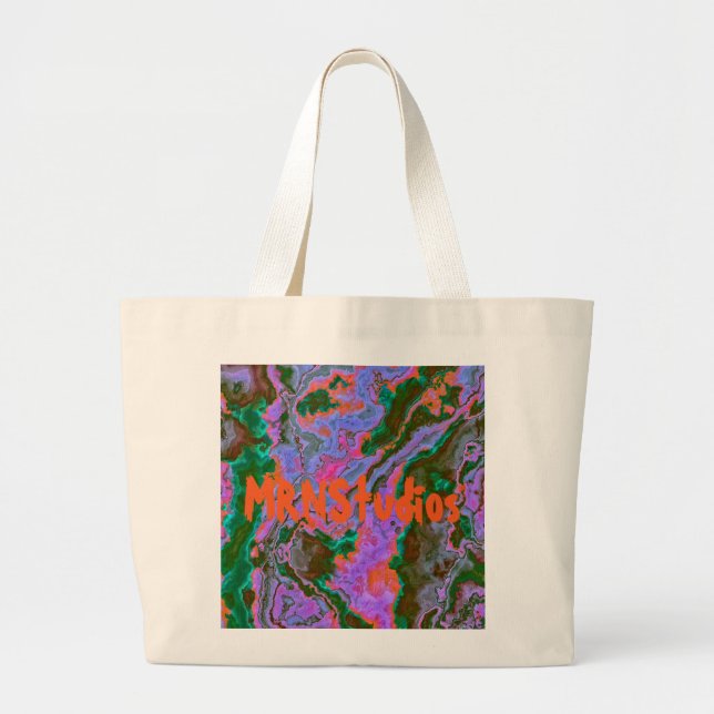 Sour Marble Tote Bag Jumbo Stoffbeutel (Vorne)