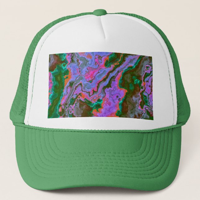 Sour Marble Trucker Hat Truckerkappe (Vorderseite)