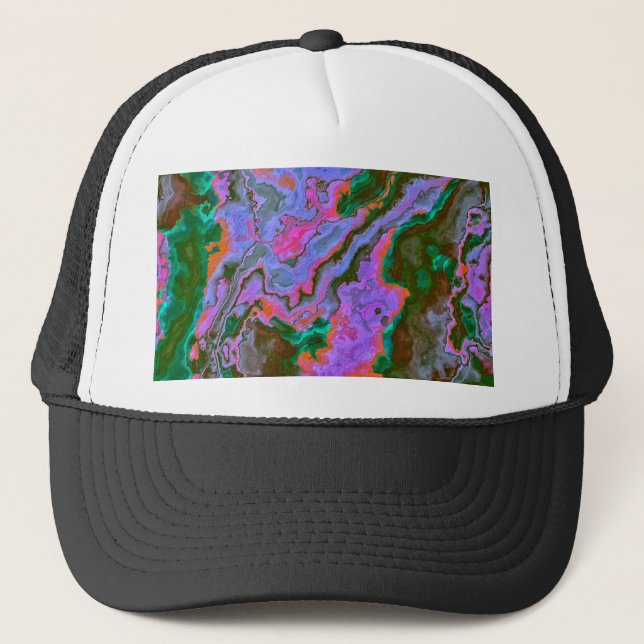 Sour Marble Trucker Hat Truckerkappe (Vorderseite)