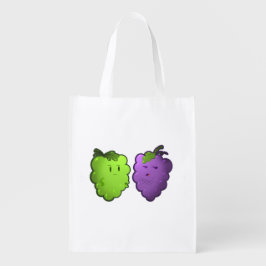Sour Trauben Tasche Wiederverwendbare Einkaufstasche