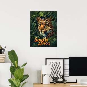 Source Africa Leopard Poster