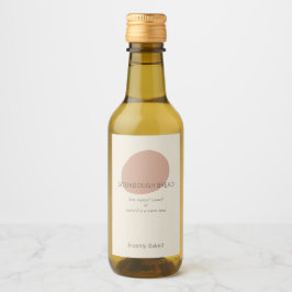 Sourdough Bread Care Terracotta Custom Label Weinetikett