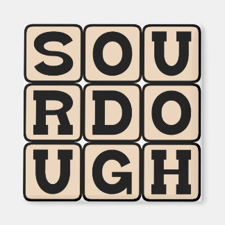 Sourdough, San Francisco Brot Magnet