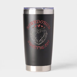 Sourdough Sweetheart – Funny Valentine Pun Gift Thermobecher