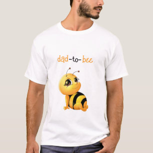 Sourire Bee Baby shower Papa Pour Être T-shirt