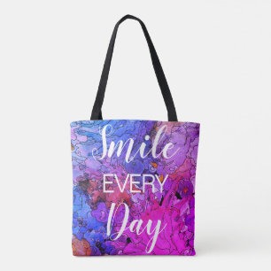 Sourire coloré chaque jour Sac fourre-tout