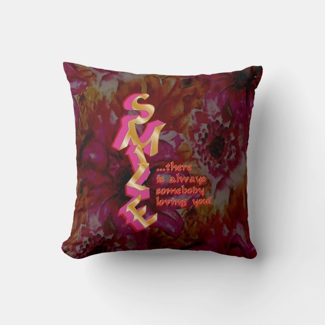 SOURIRE - Coussin (Recto)