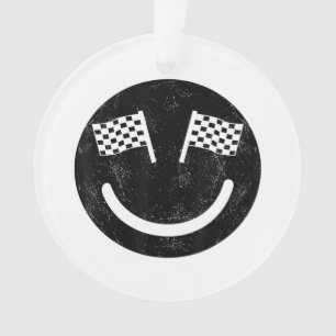 Sourire de course pour les courses de voitures de 