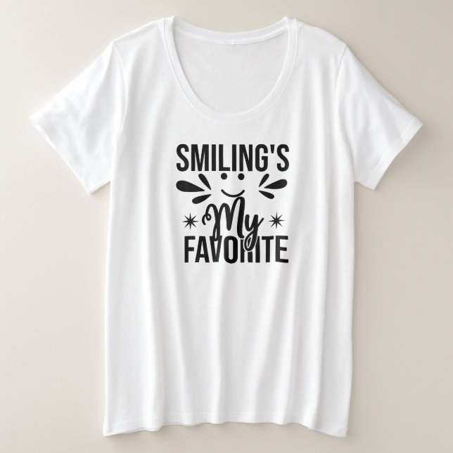 Sourire est mon préféré, sourire est mon préféré (Design devant)