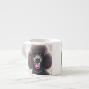 Sourire mignon tasse de café en porcelaine osseuse