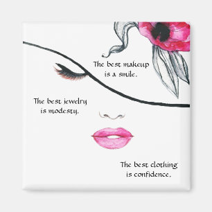 Sourire, Modestie, Aimant Confiance