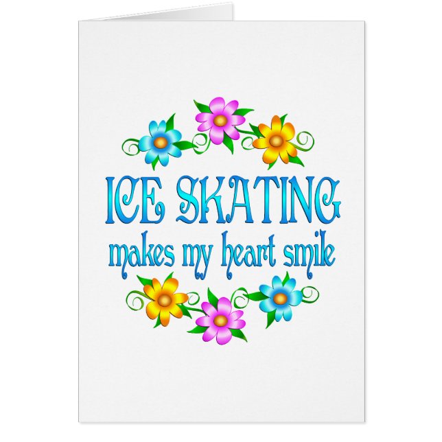 Sourires de patinage de glace (Devant)