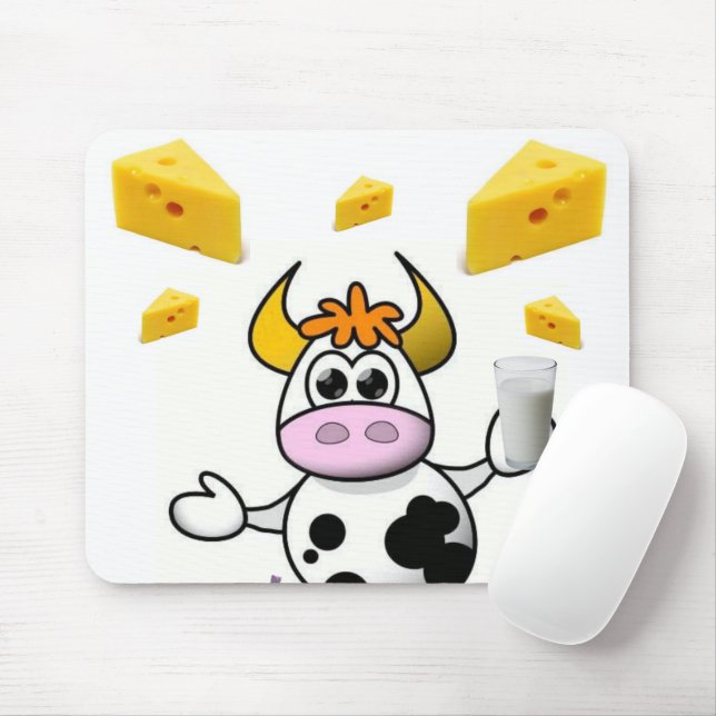 Souris au fromage au lait de vache ! Tapis de sour (Avec souris)