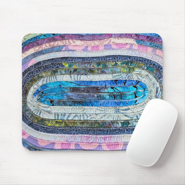 Souris Conception de tapis Ovale Quilé (Avec souris)
