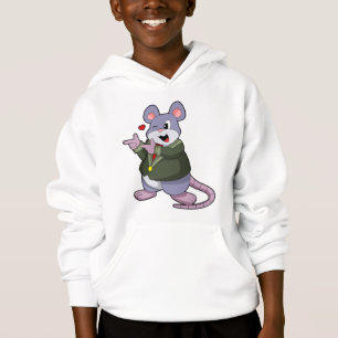 Souris en marié avec costume