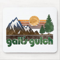 L'atlas de Gulch de Galt a gesticulé le tapis de