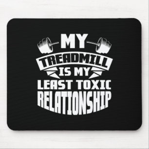 Souris Salle de sport Bodybuilding Mon tapis roulant est