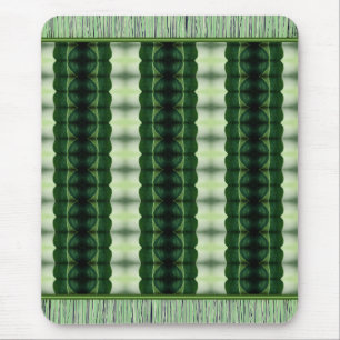 Souris Style de tapis à motif vert