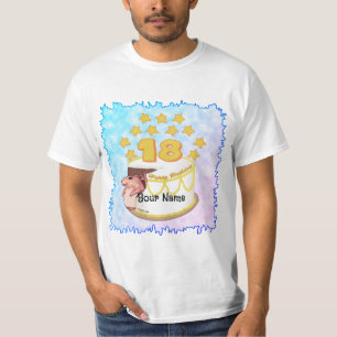 Souris T-shirt 18e anniversaire