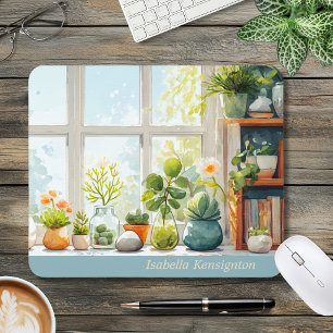Souris Tapis de bureau pour plantes grasses Cactus Maison