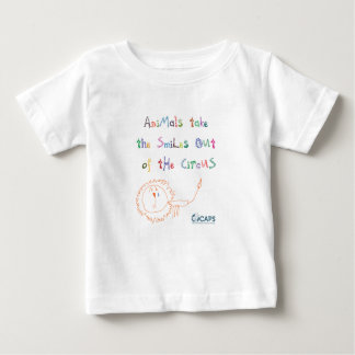 "Sourit" le T-shirt d'enfant en bas âge de