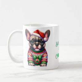 Sourpug Weihnachts hässlich Pullover Kaffeetasse