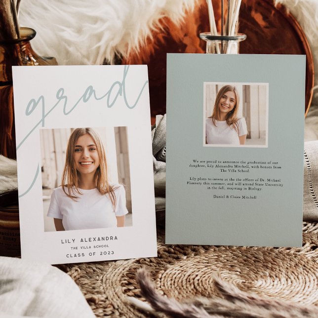 Sous-couche Grad | Faire-part d'obtention d'une li (Créateur téléchargé)