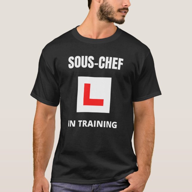Sous-Koch in der Ausbildung T-Shirt (Vorderseite)