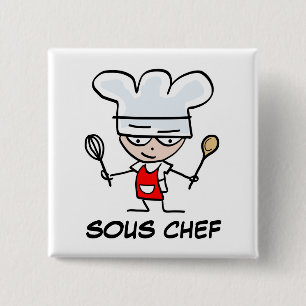 Sous Koch pinback Knopf Button